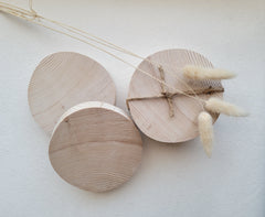 Handmade Wood Coaster Set