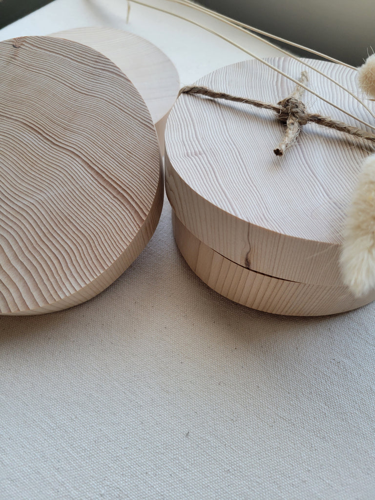 Handmade Wood Coaster Set