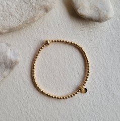 The Wild Garden Stack - Mutli Gem Gold Bracelet Stack