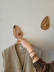 Wabi-Sabi Knobby - Cedar Wall Hooks Made to Order