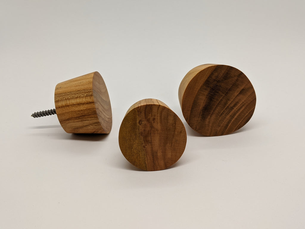 Cherrywood Wall Hooks (3 Pack) Made to order