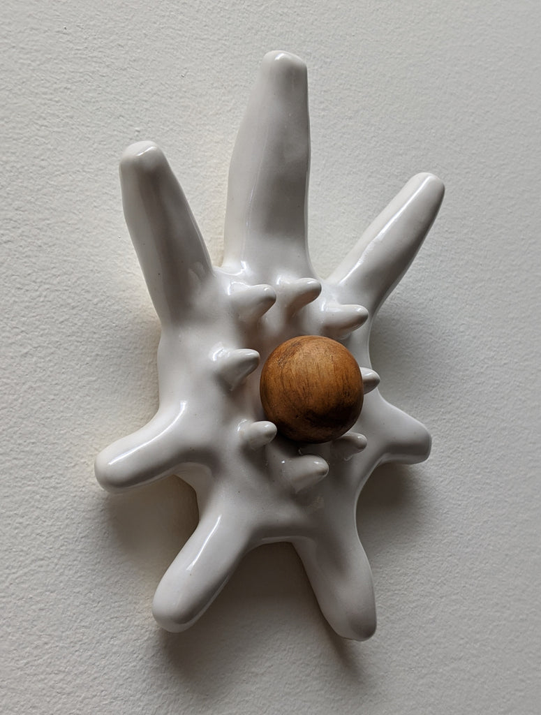 Wabi-Sabi Knobby - The Asteroidea  Triple Hook - Made to order