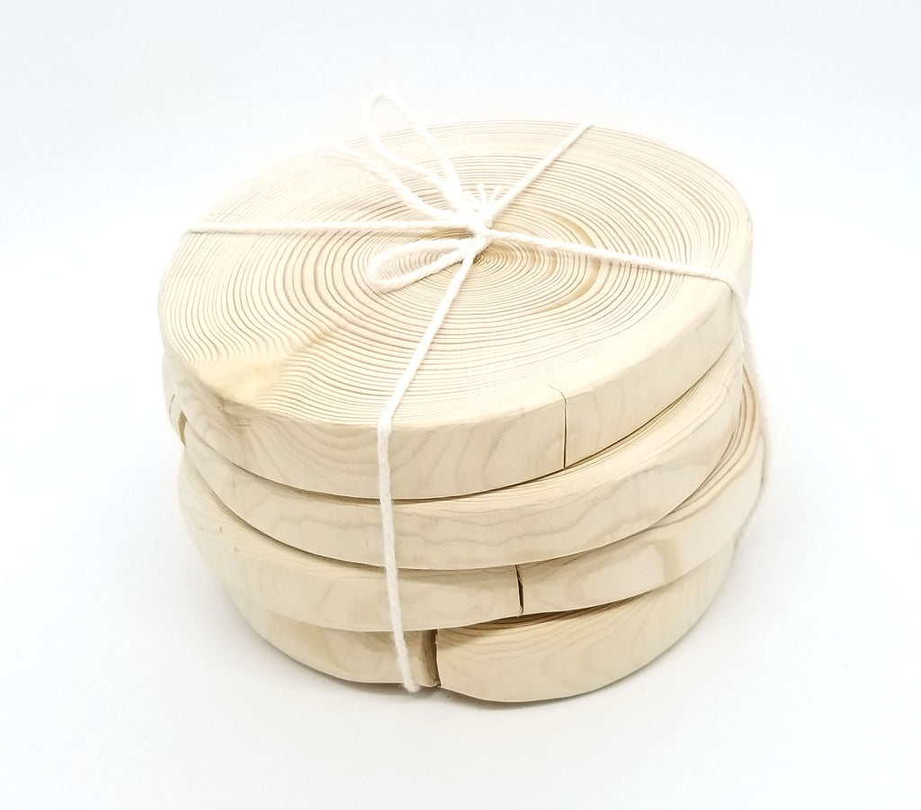 Handmade Wood Coaster Set