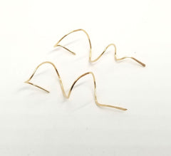 The Jolene - Gold Twist Earrings