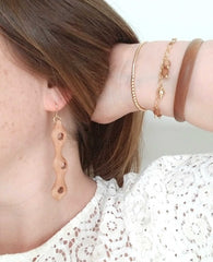 Aulopora - Arbutus Gold Earrings SOLD OUT