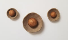 Wabi-Sabi Knobby - The Kusshi Wall Hooks (Set of 3) Made to order