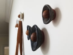 Wabi-Sabi Knobby - The Kusshi Wall Hooks (Set of 3) Made to order