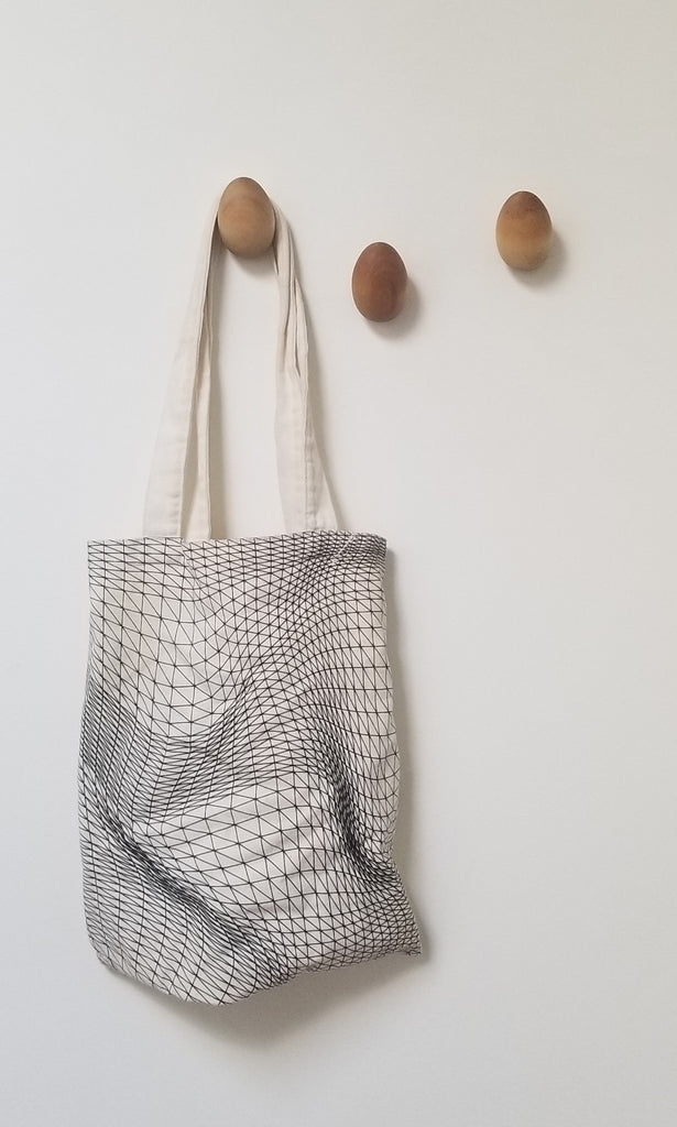 Maple Wood "Egg" Wall Hooks (3 Pack)