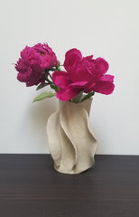 Che Chem Ha Cave Drapery Vase