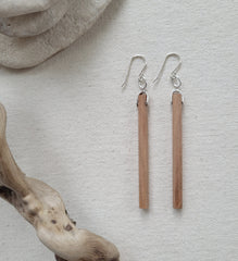 The Savannah - Arbutus Octagonal Column Earrings