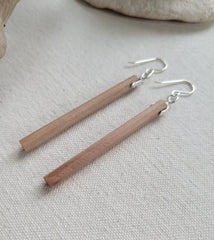 The Savannah - Arbutus Octagonal Column Earrings