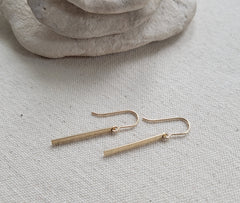 The Gold Bar - Gold Bar Earrings