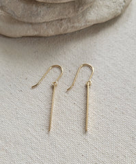 The Gold Bar - Gold Bar Earrings