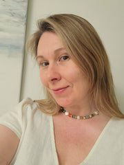 The Seventies Vibe - Multi Gemstone Gold Necklace