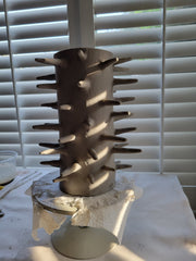 The Poke Pricks - Spikey White Ceramic Pottery Vase