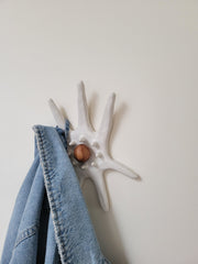 Wabi-Sabi Knobby - The Asteroidea  Triple Hook - Made to order