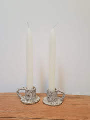 Uno Ceramic Candle Holders (Quail Egg) Made to order