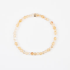 The Sun Ray - Citrine and Silver Bracelet