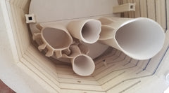 Che Chem Ha Cave Drapery Vase