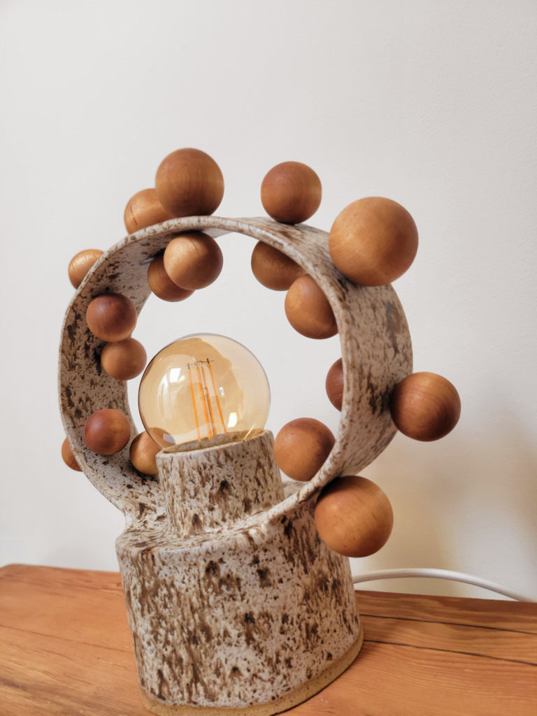 The Omphalotus Grove Ceramic Lamp