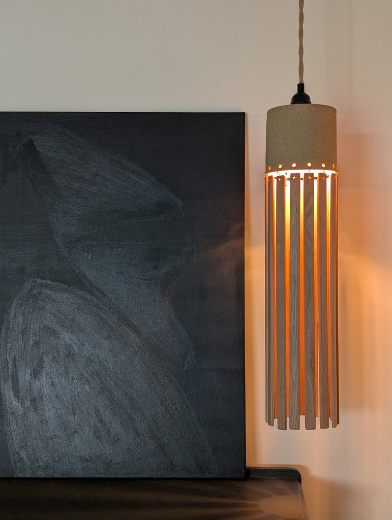 Luminous Willow Pendant