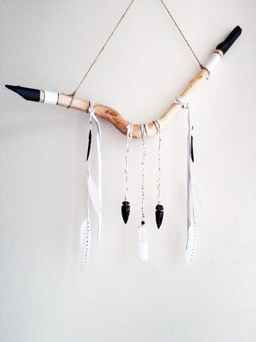 Ms. Wolf - Jewelry for your walls - Ulexite - SOLD
