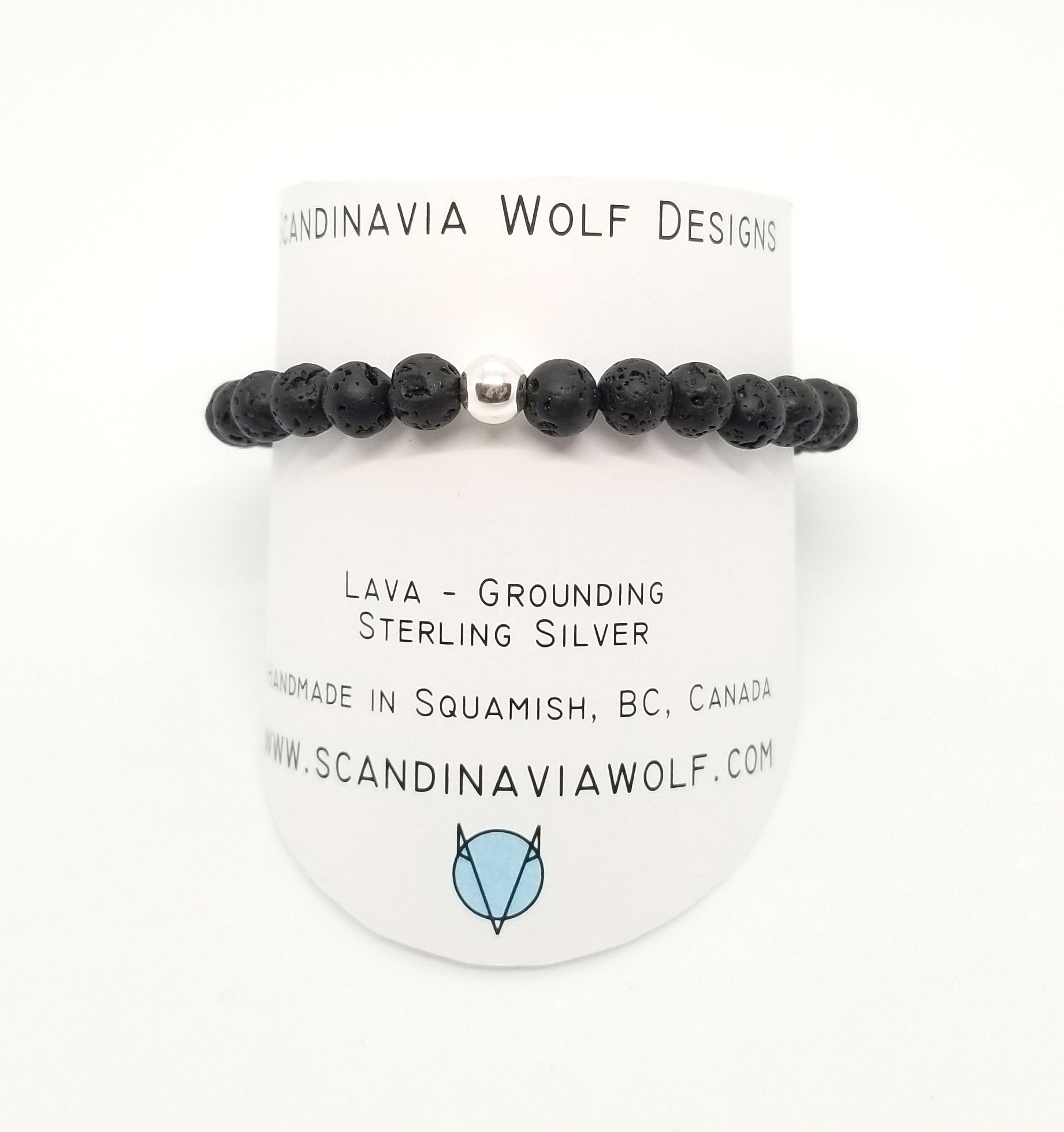Lava Silver Center-Piece Bracelet