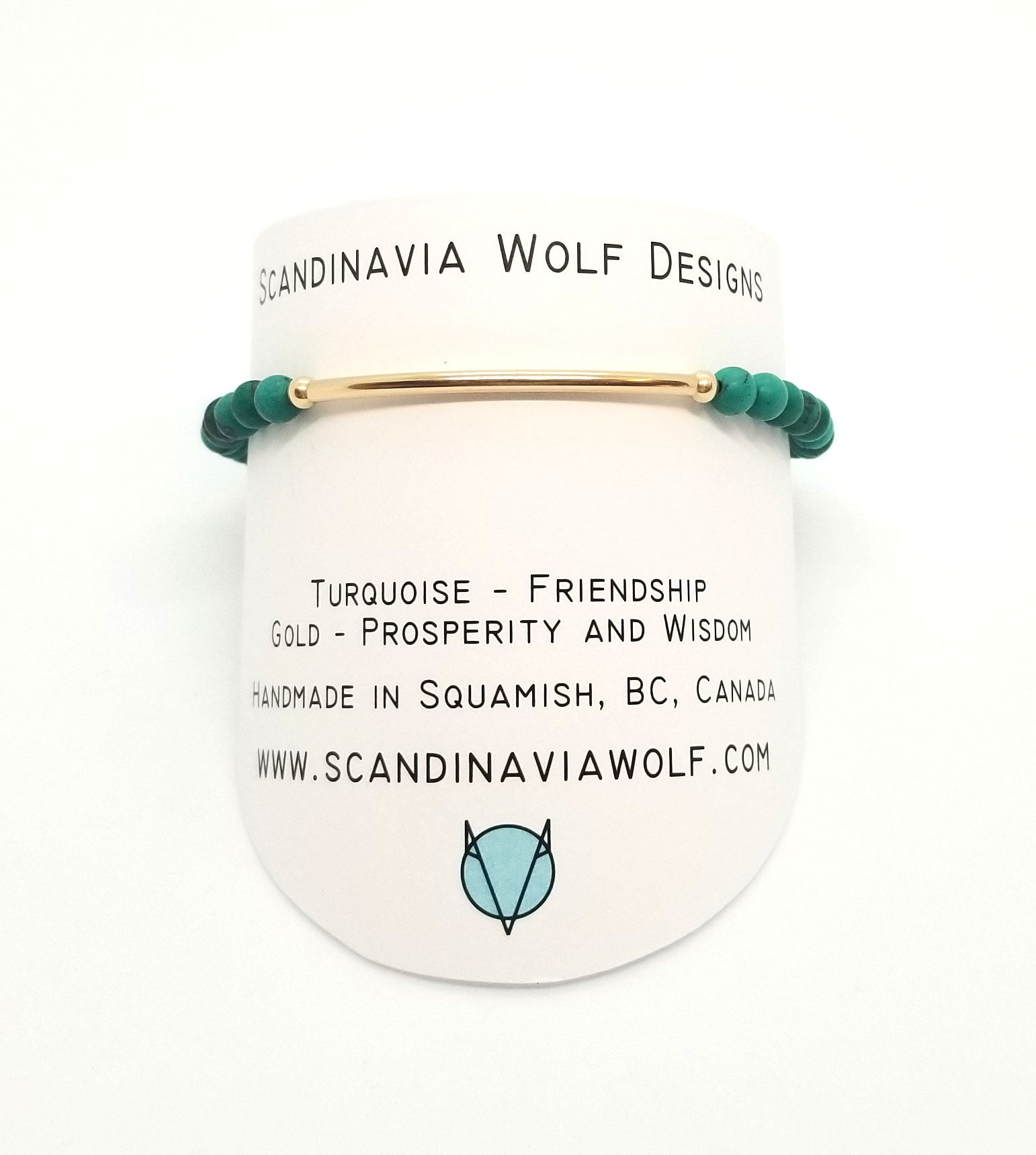 Tibetan Turquoise Gold Bar Bracelet - Sold Out