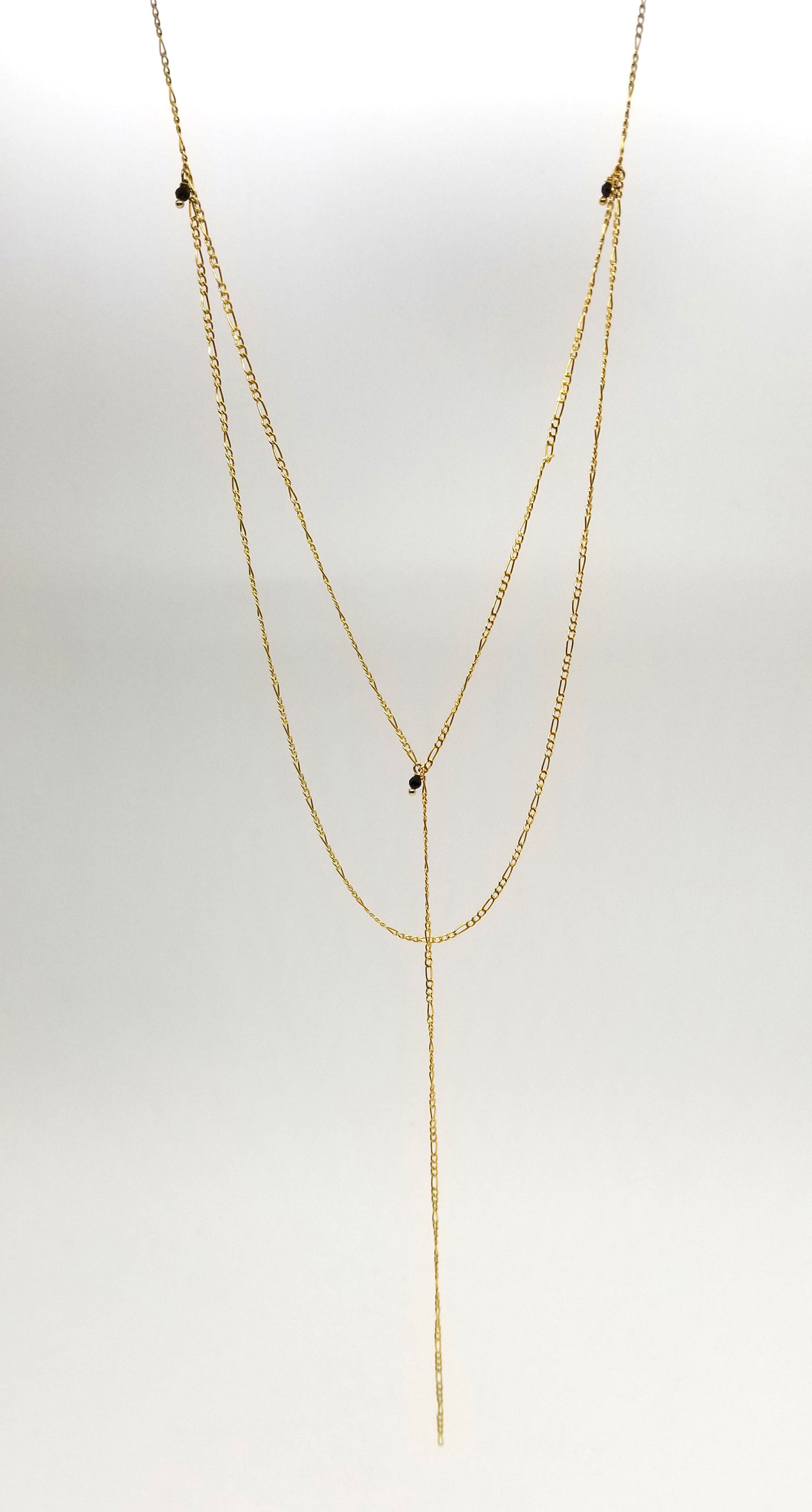 The Dobbelt Layer Gold Necklace - SOLD OUT