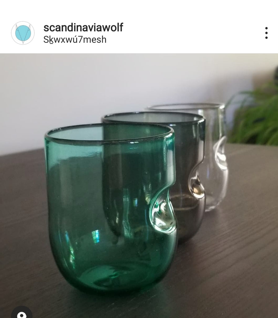 Green Lake Handblown Glasses