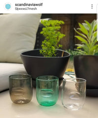 Green Lake Handblown Glasses