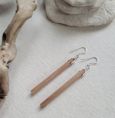 The Savannah - Arbutus Octagonal Column Earrings