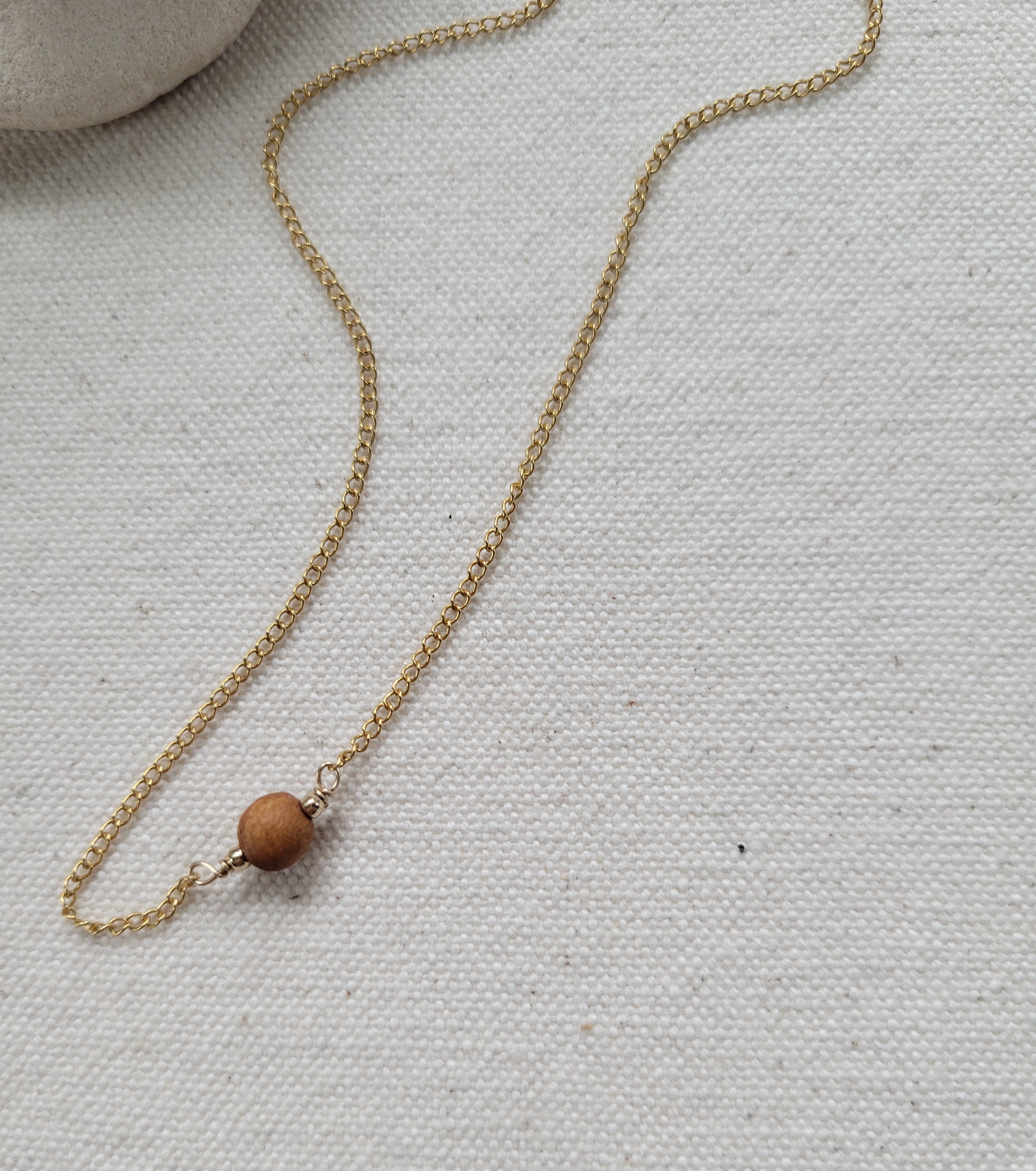 The Cherrywood Nugget Gold Necklace