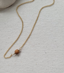 The Cherrywood Nugget Gold Necklace