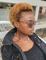 The Candy - Multi Gemstone Silver Collar Necklace - SOLD OUT