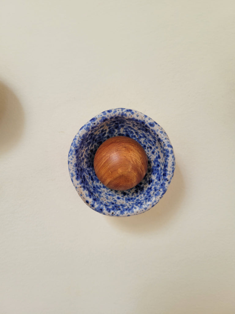 Wabi-Sabi Knobby Wall Hooks - Blue Jean