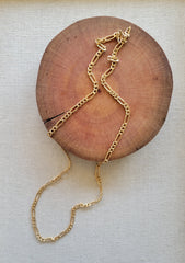 22" Gold Figaro Chain Necklace