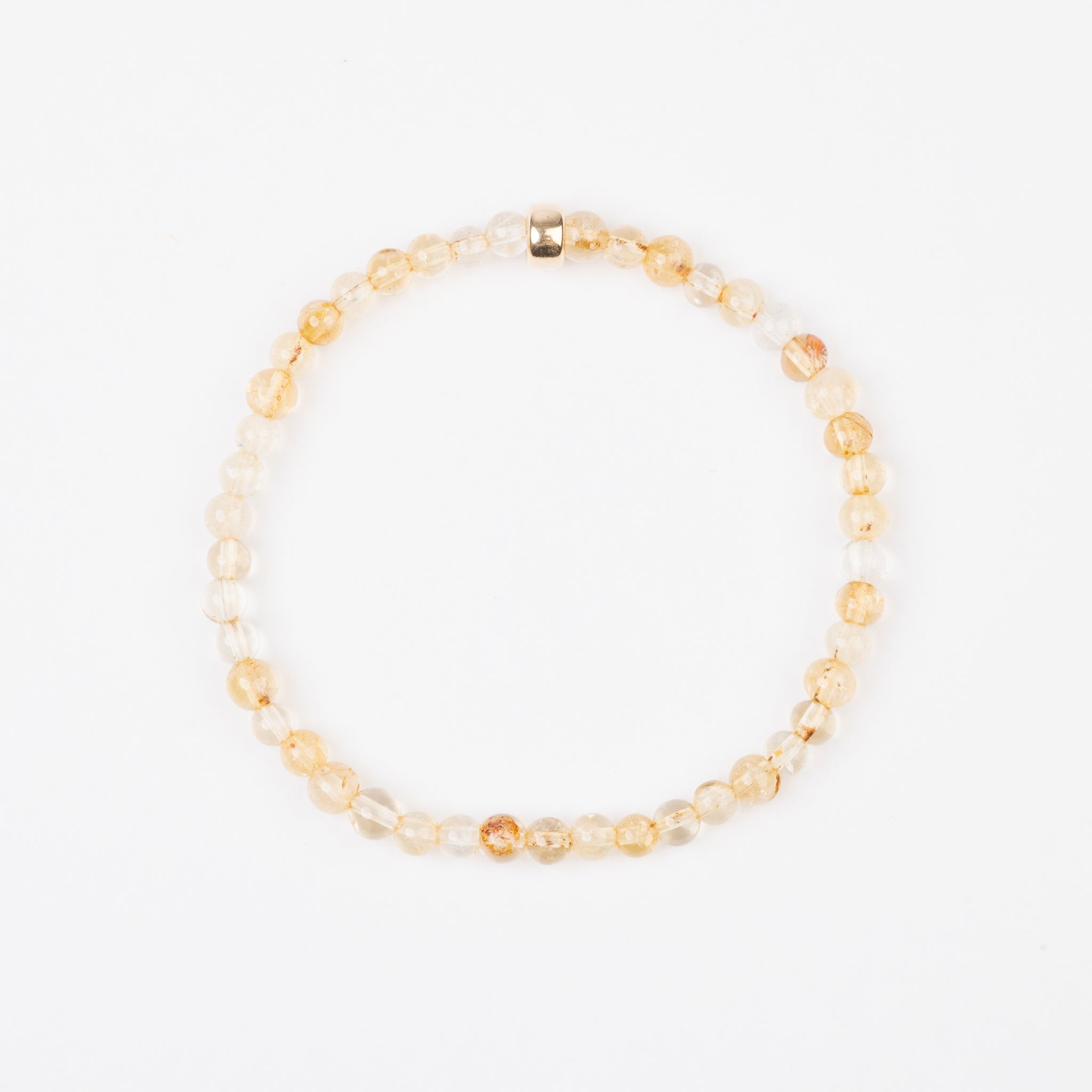 The Sun Ray - Citrine and Silver Bracelet