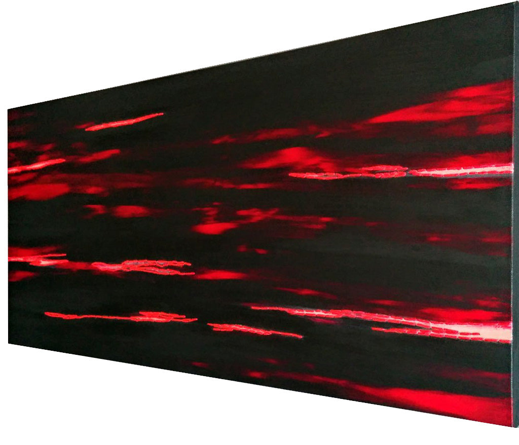 Elska on Canvas Fuchsia - SOLD