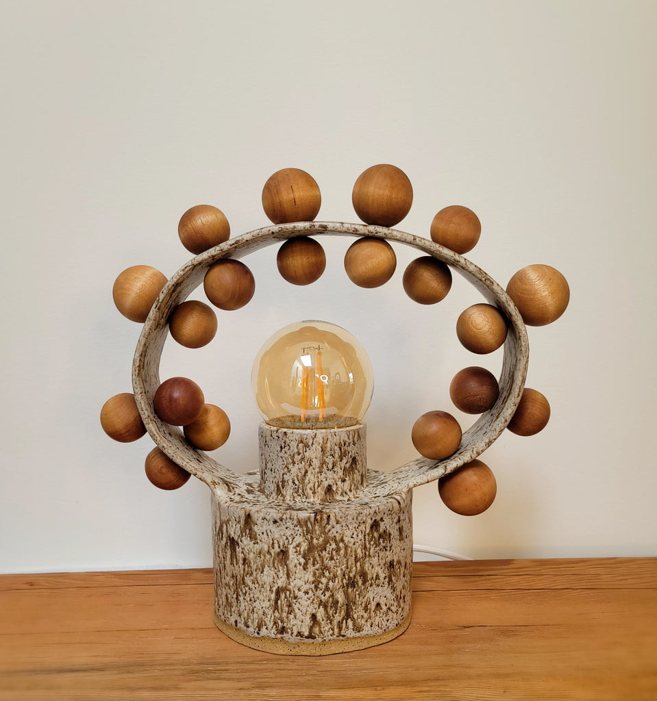 The Omphalotus Grove Ceramic Lamp